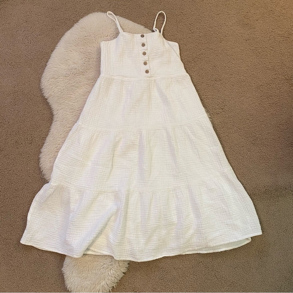 Forever 21 White Sun Dress